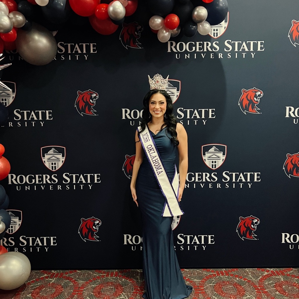 Navy Blue Gown